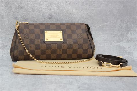 lv eva clutch|louis vuitton eva clutch size.